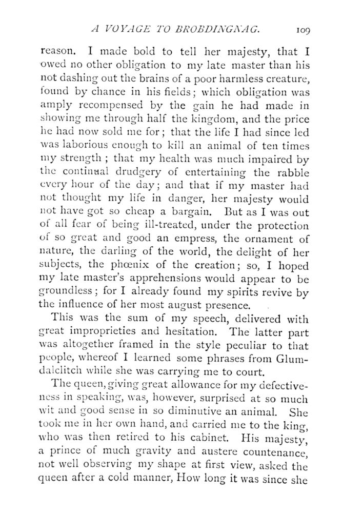 Scan 0157 of Travels into several remote nations of the world by Lemuel Gulliver, first a surgeon and then a captain of several ships, in four parts ..