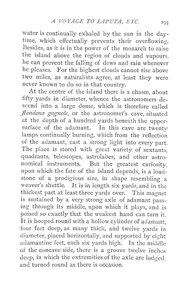 Scan 0243 of Travels into several remote nations of the world by Lemuel Gulliver, first a surgeon and then a captain of several ships, in four parts ..