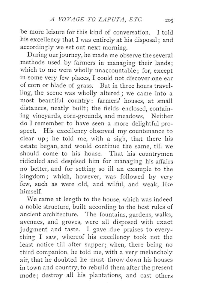 Scan 0253 of Travels into several remote nations of the world by Lemuel Gulliver, first a surgeon and then a captain of several ships, in four parts ..