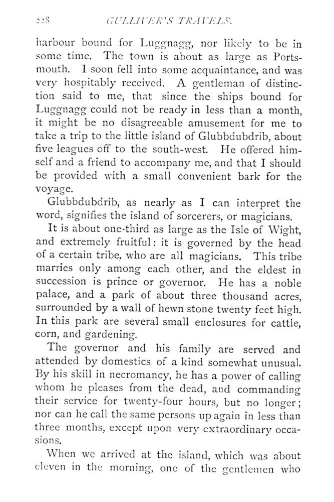 Scan 0277 of Travels into several remote nations of the world by Lemuel Gulliver, first a surgeon and then a captain of several ships, in four parts ..