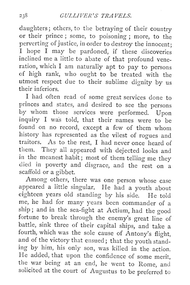 Scan 0288 of Travels into several remote nations of the world by Lemuel Gulliver, first a surgeon and then a captain of several ships, in four parts ..