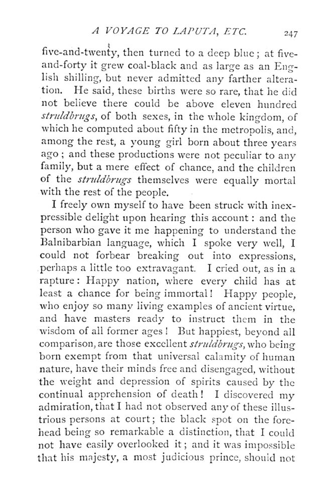 Scan 0297 of Travels into several remote nations of the world by Lemuel Gulliver, first a surgeon and then a captain of several ships, in four parts ..