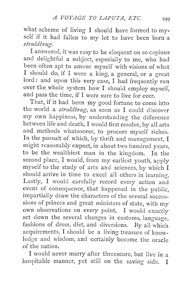 Scan 0299 of Travels into several remote nations of the world by Lemuel Gulliver, first a surgeon and then a captain of several ships, in four parts ..