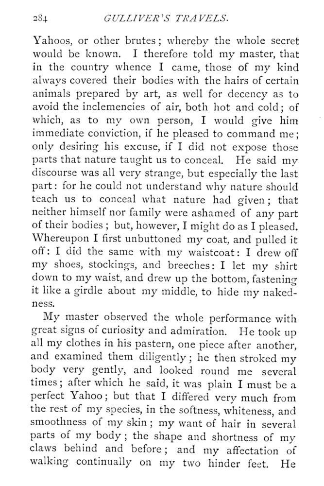 Scan 0335 of Travels into several remote nations of the world by Lemuel Gulliver, first a surgeon and then a captain of several ships, in four parts ..