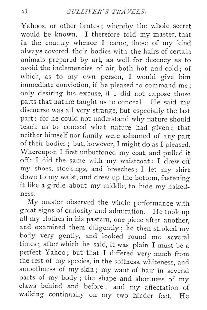 Scan 0335 of Travels into several remote nations of the world by Lemuel Gulliver, first a surgeon and then a captain of several ships, in four parts ..