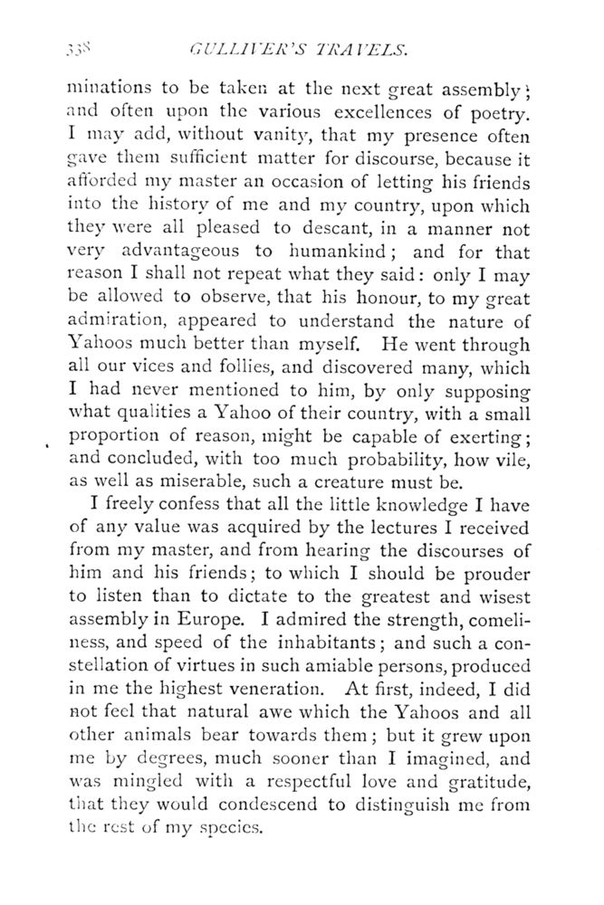 Scan 0389 of Travels into several remote nations of the world by Lemuel Gulliver, first a surgeon and then a captain of several ships, in four parts ..