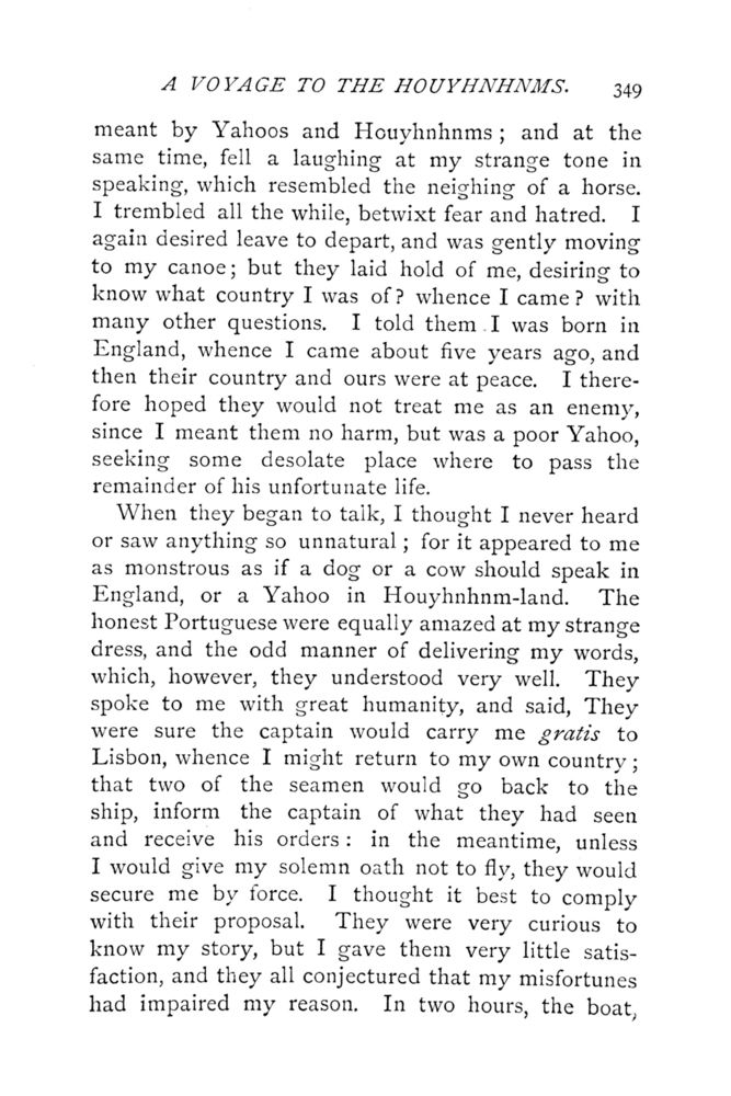 Scan 0400 of Travels into several remote nations of the world by Lemuel Gulliver, first a surgeon and then a captain of several ships, in four parts ..