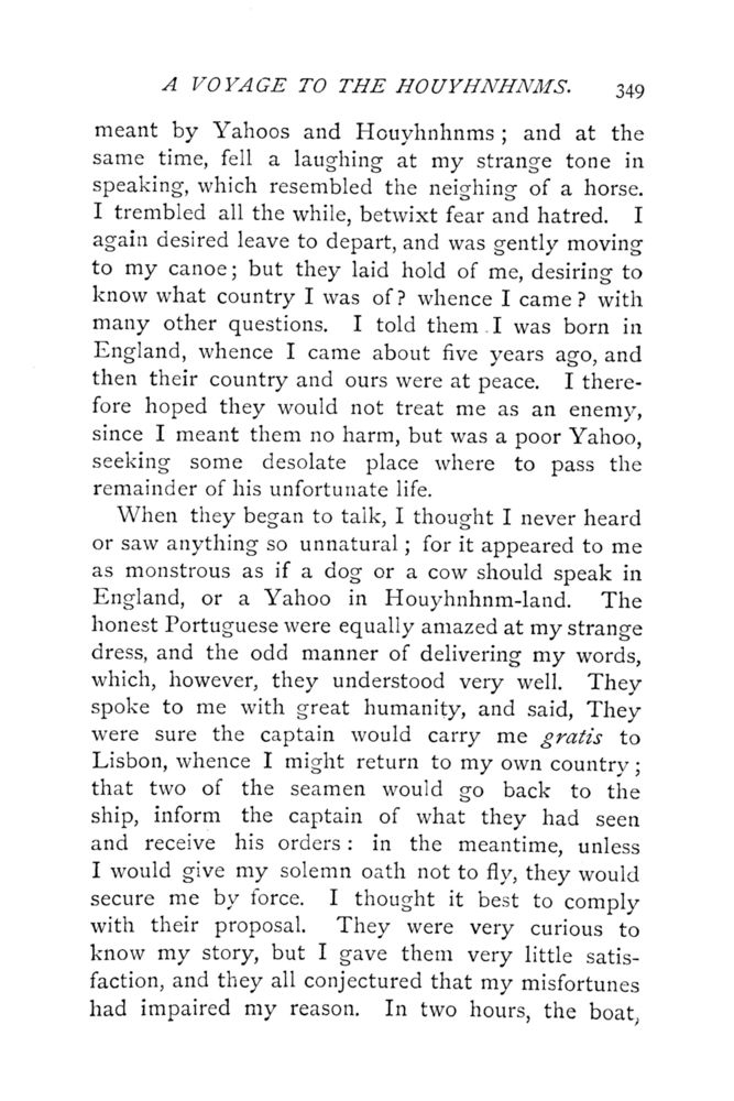 Scan 0400 of Travels into several remote nations of the world by Lemuel Gulliver, first a surgeon and then a captain of several ships, in four parts ..