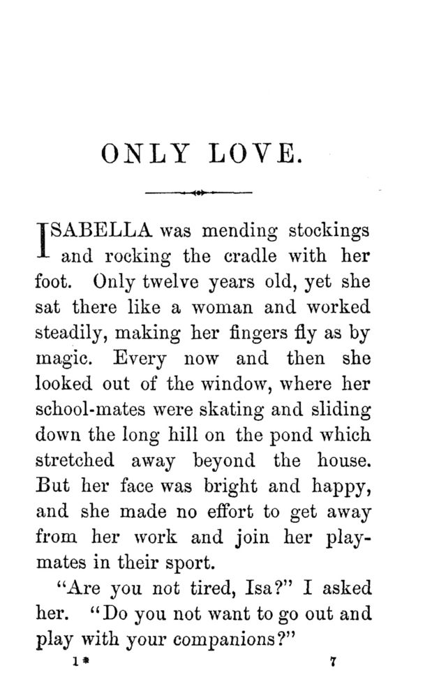 Scan 0009 of Only love, and other stories