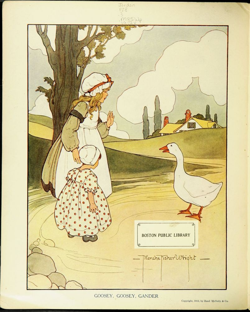 Scan 0002 of Little Bo-Peep Mother Goose